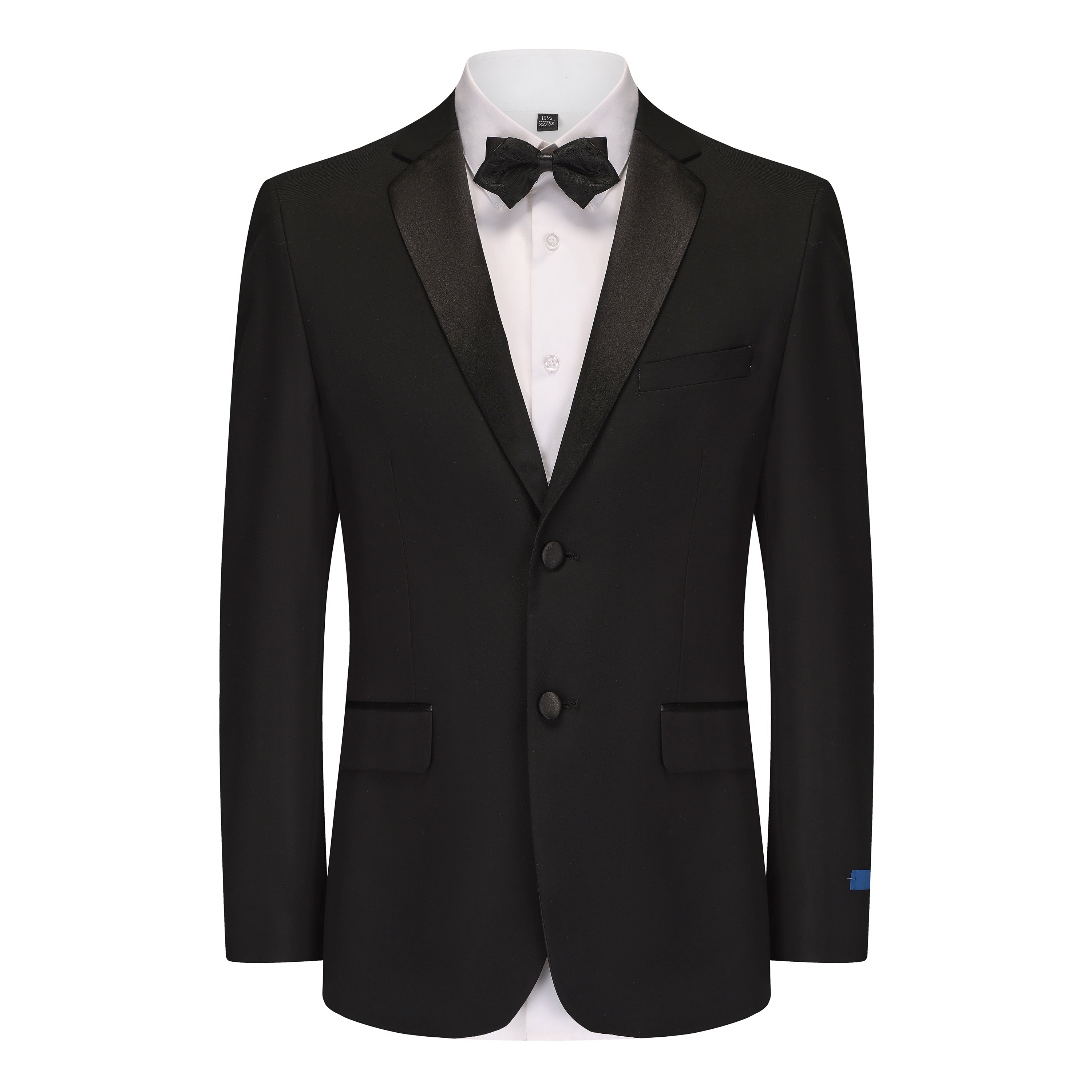 TX902 (NOTCH LAPEL) - BLACK