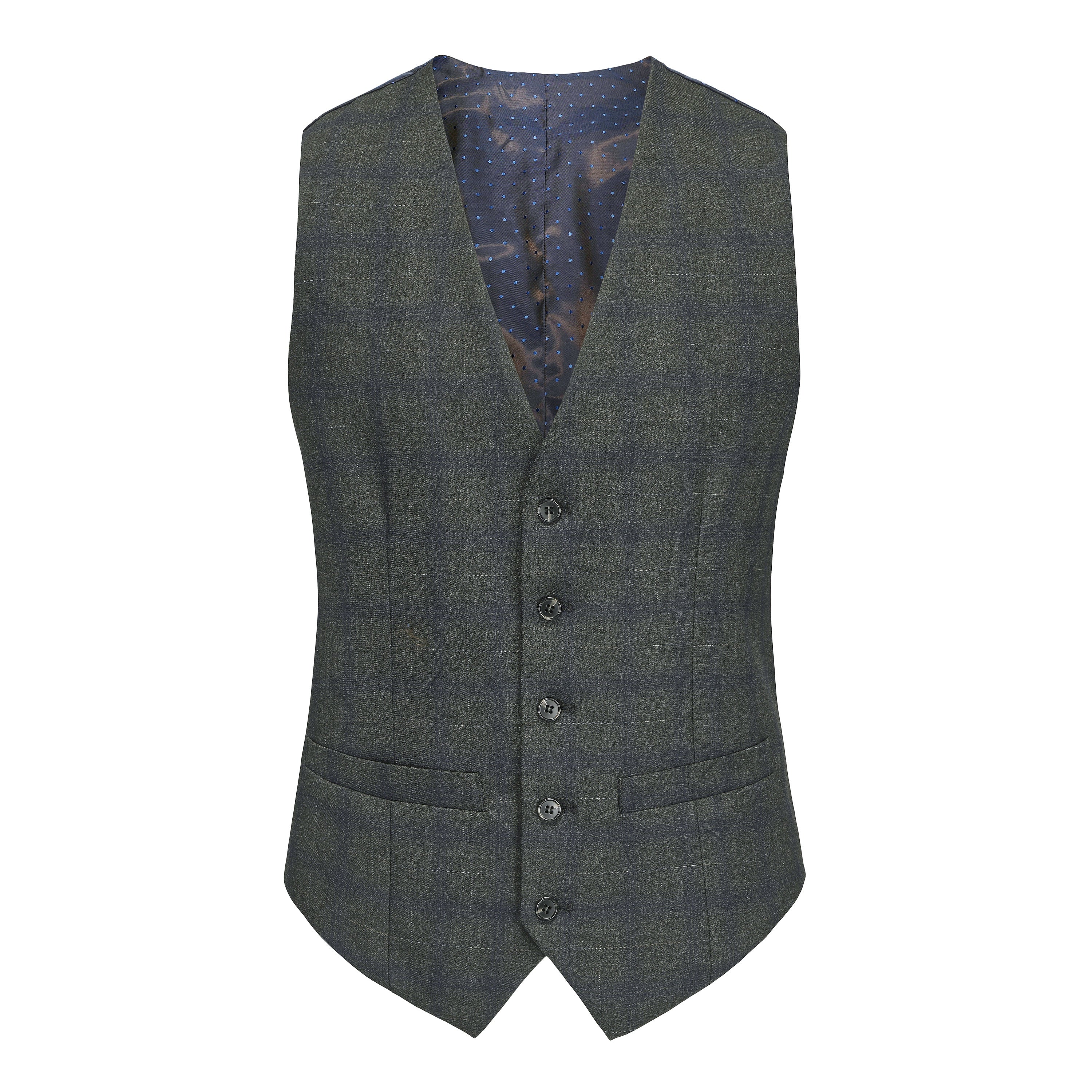 GV8271(CHECKERED) - DK OLIVE