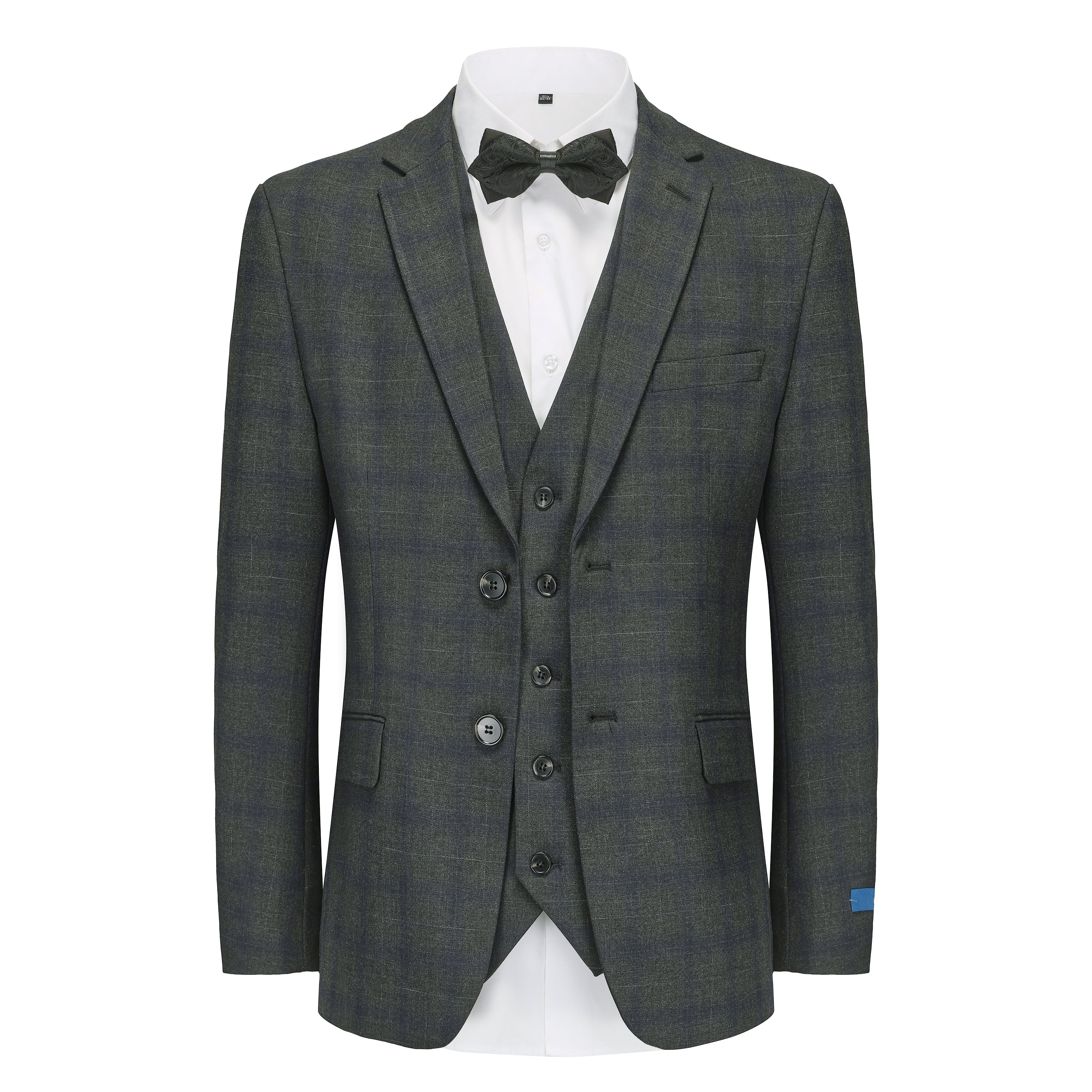GV8271(CHECKERED) - DK OLIVE