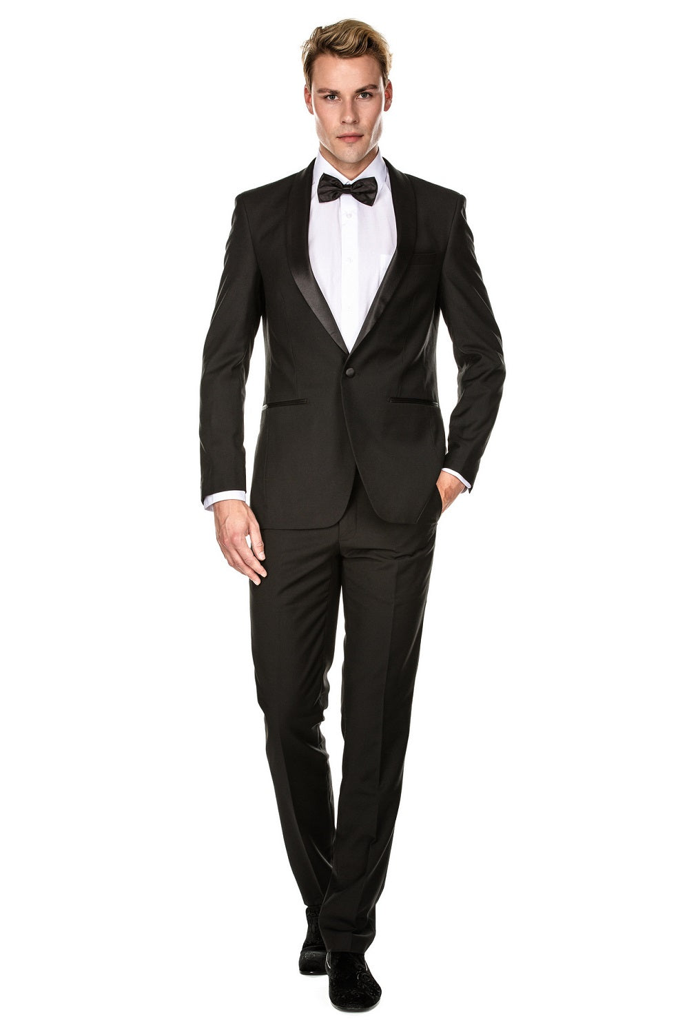GV501 (SHAWL LAPEL TUXEDO) - LIGHT GREY