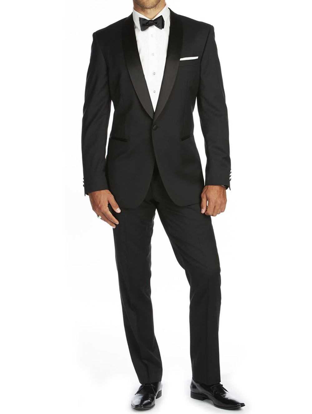 PTX02 (SHAWL LAPEL TUXEDO) - LIGHT GREY