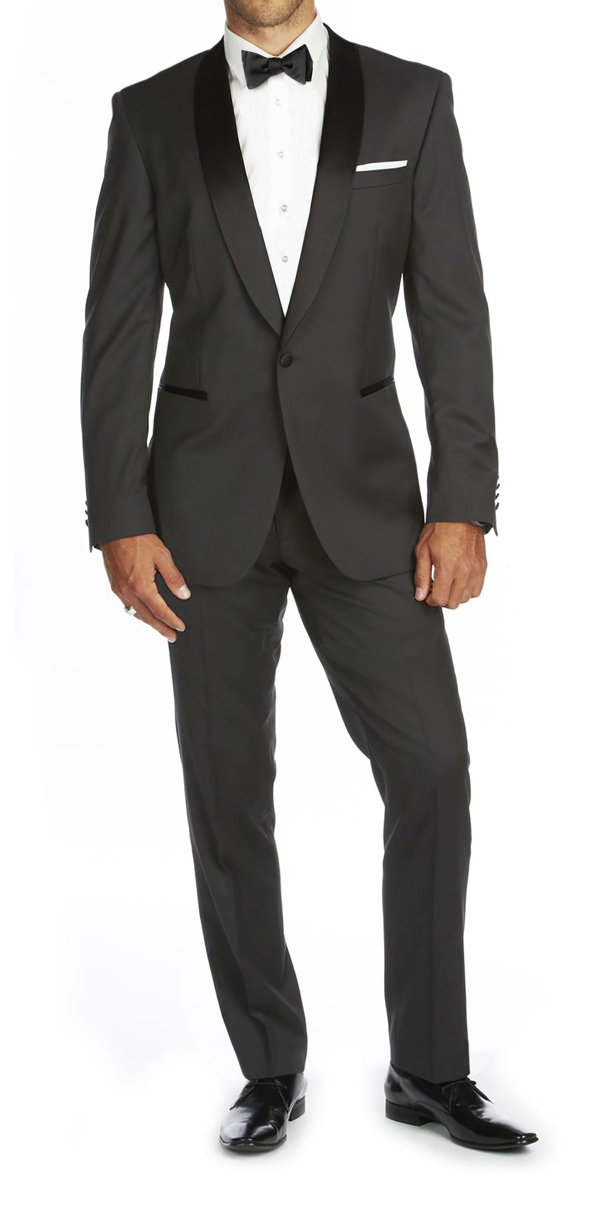 PTX02 (SHAWL LAPEL TUXEDO) - LIGHT GREY