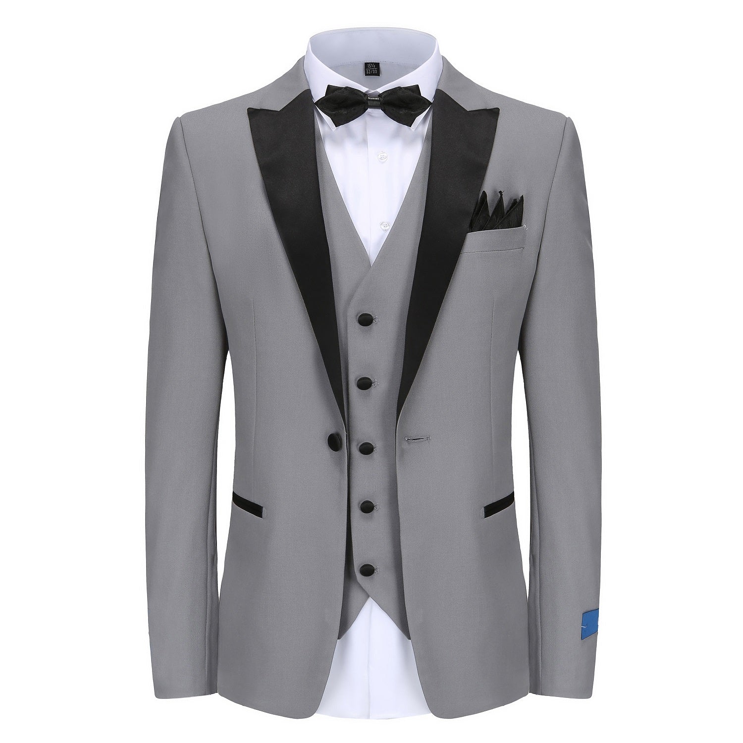 TX500 (PEAK LAPEL TUXEDO) - CHARCOAL