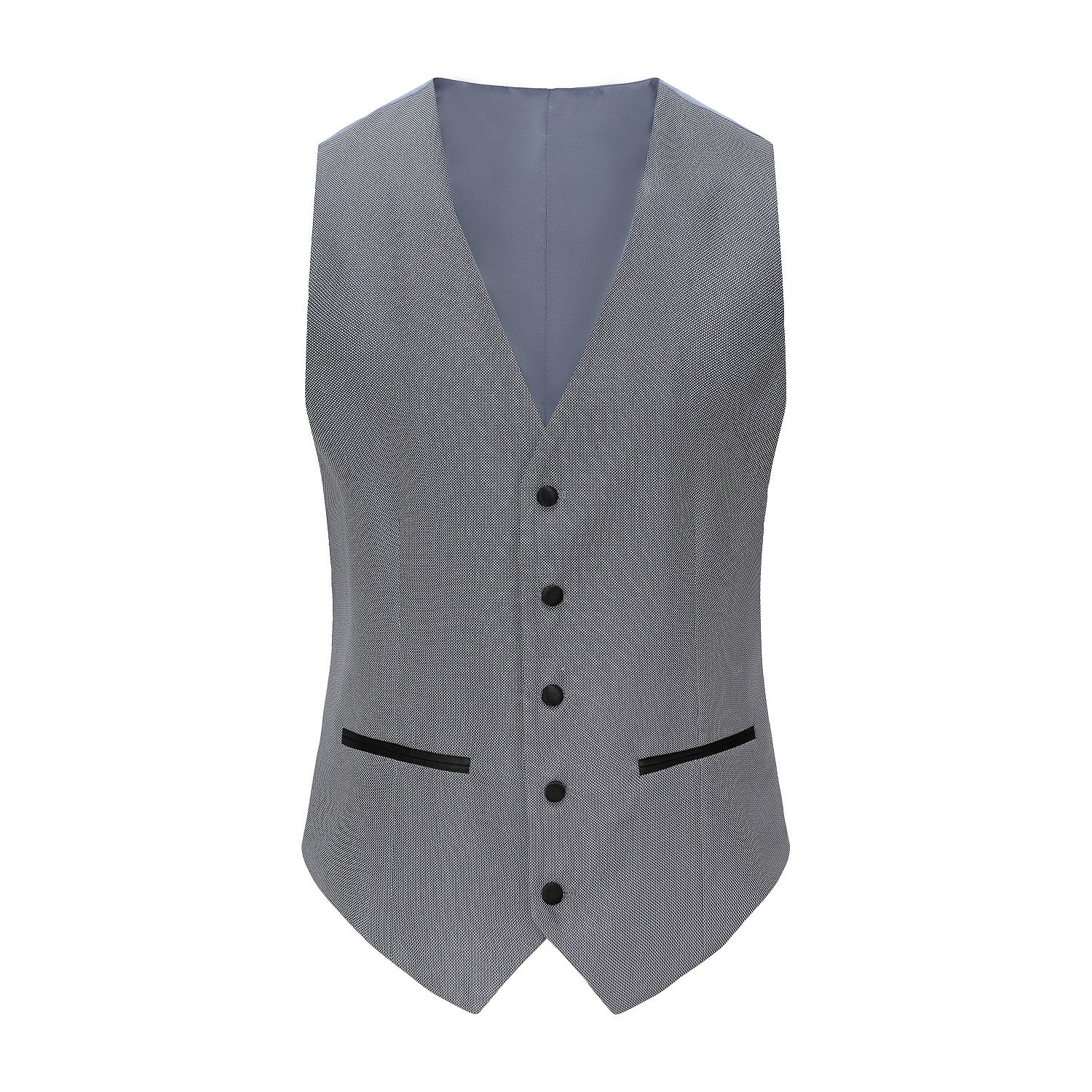 TX296 (BIRDSEYE PEAK LAPEL) - BLUE GREY