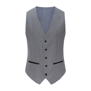TX296 (BIRDSEYE PEAK LAPEL) - BLUE GREY