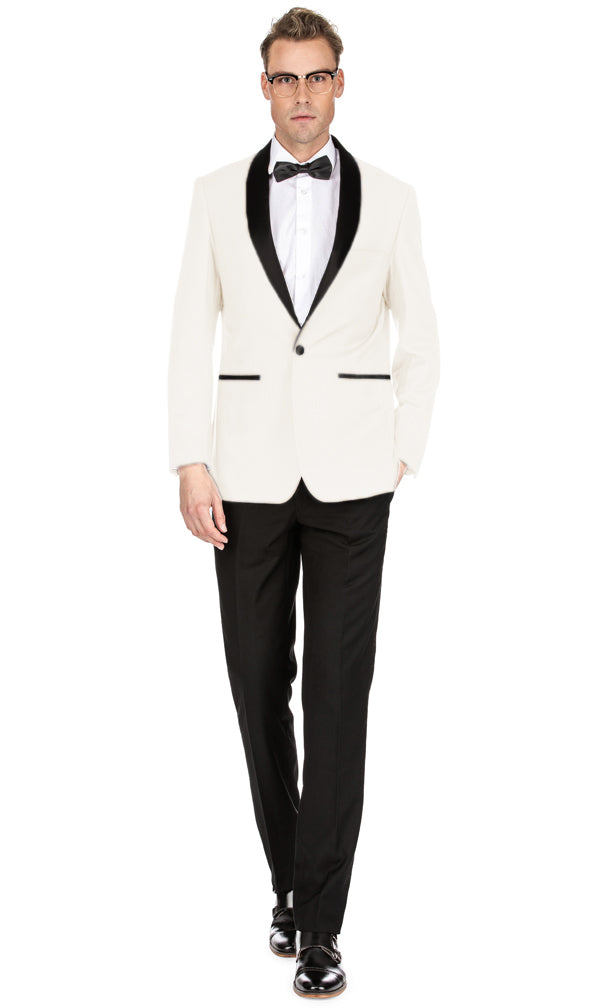 TX201 (SHAWL LAPEL TUXEDO) - CHARCOAL