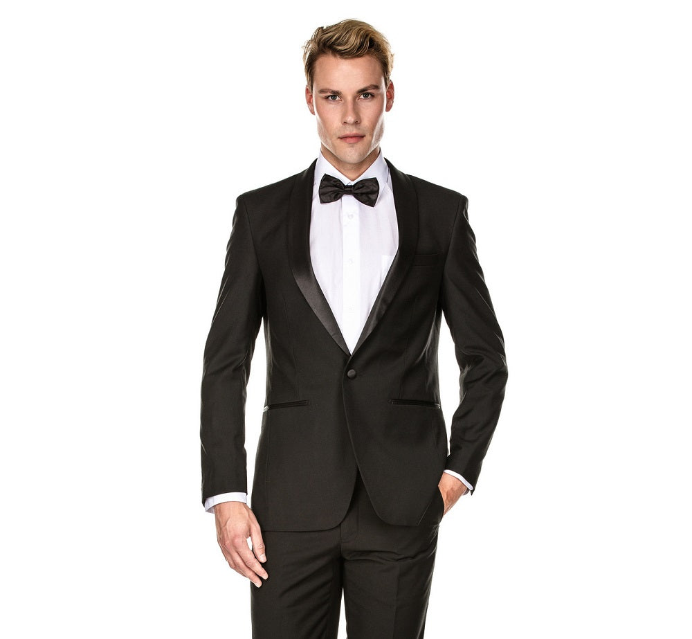 GV501 (SHAWL LAPEL TUXEDO) - BLACK