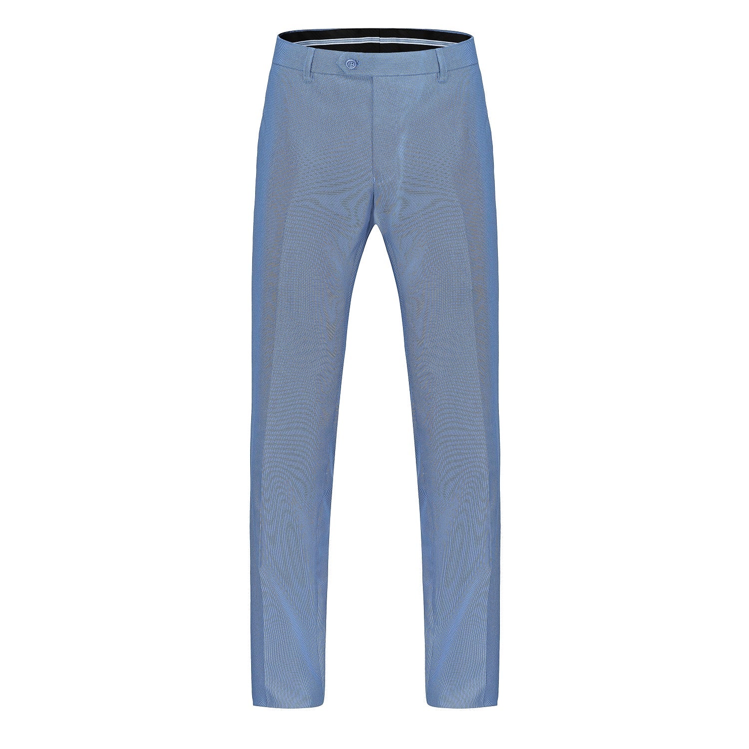 TX296 (BIRDSEYE PEAK LAPEL) - BLUE GREY