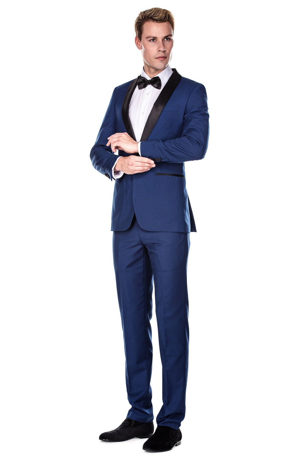 GV501 (SHAWL LAPEL TUXEDO) - INDIGO