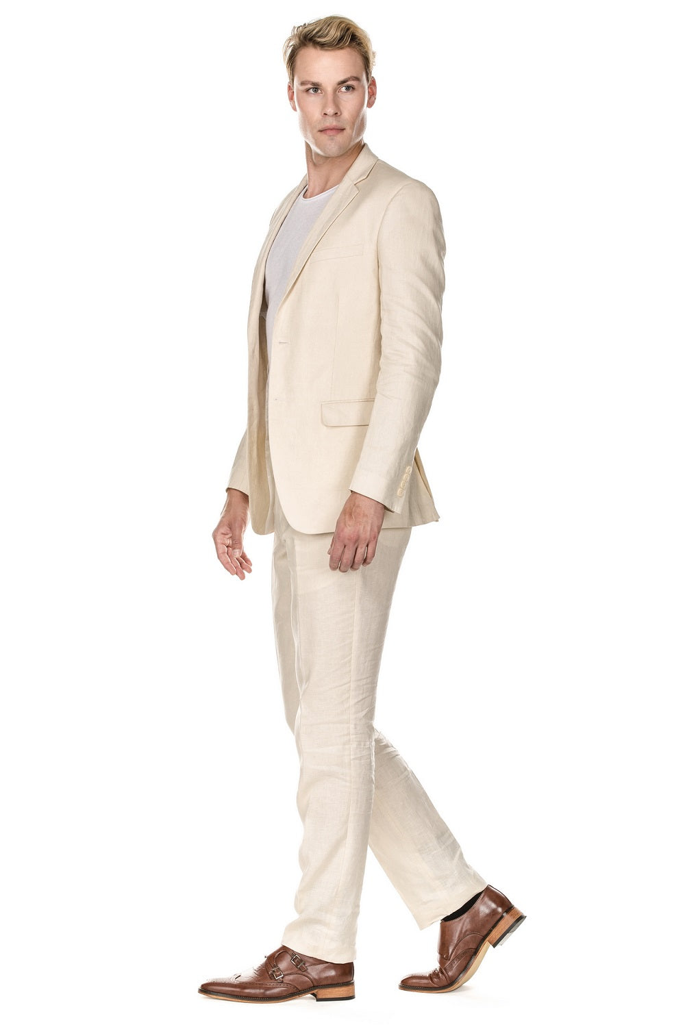 LN101 (PURE LINEN) - OATMEAL