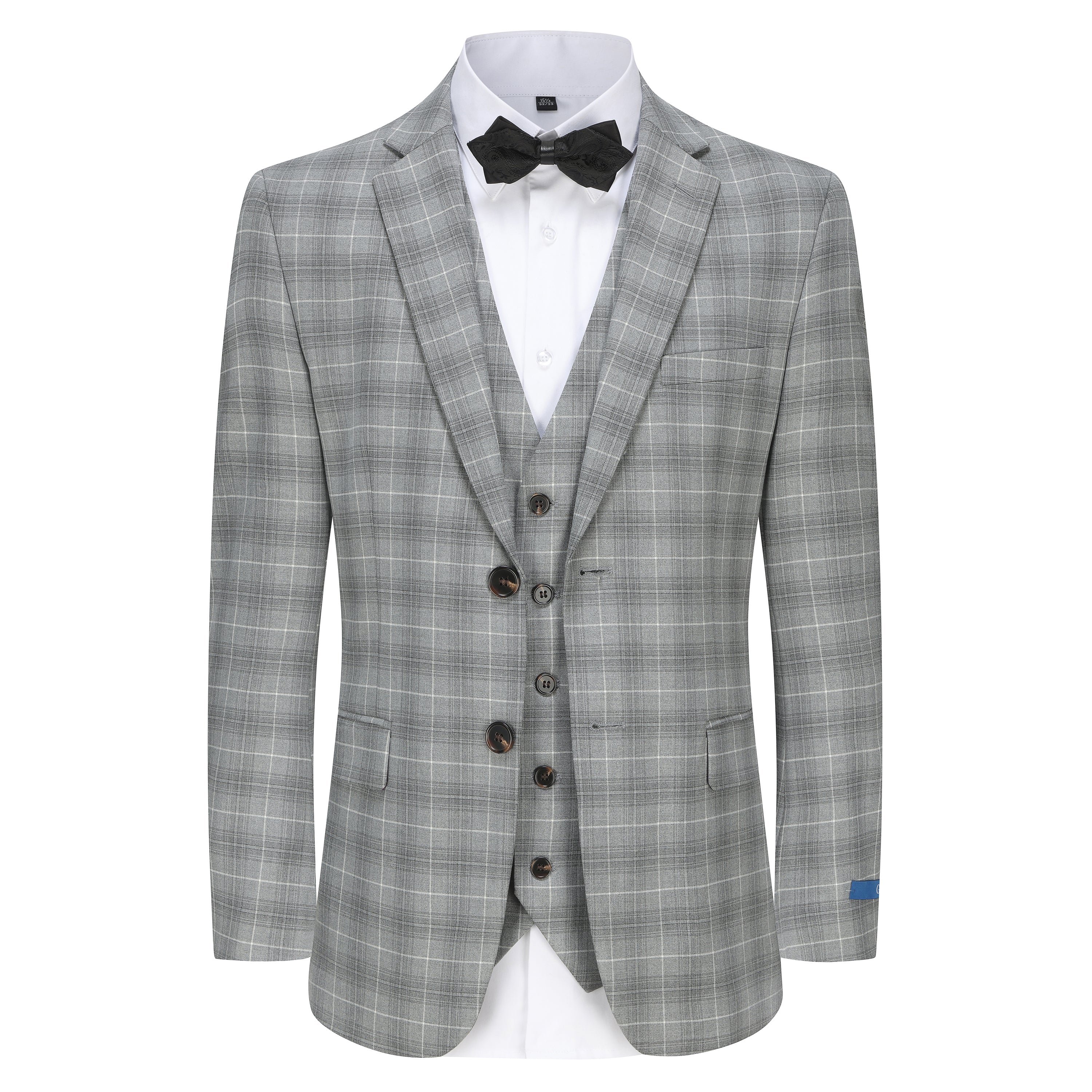 GV3835 (CHECKERED) - CHARCOAL