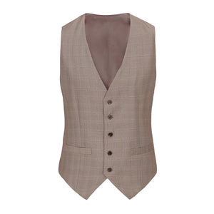 GV3145 (CHECKERED) - LIGHT BROWN