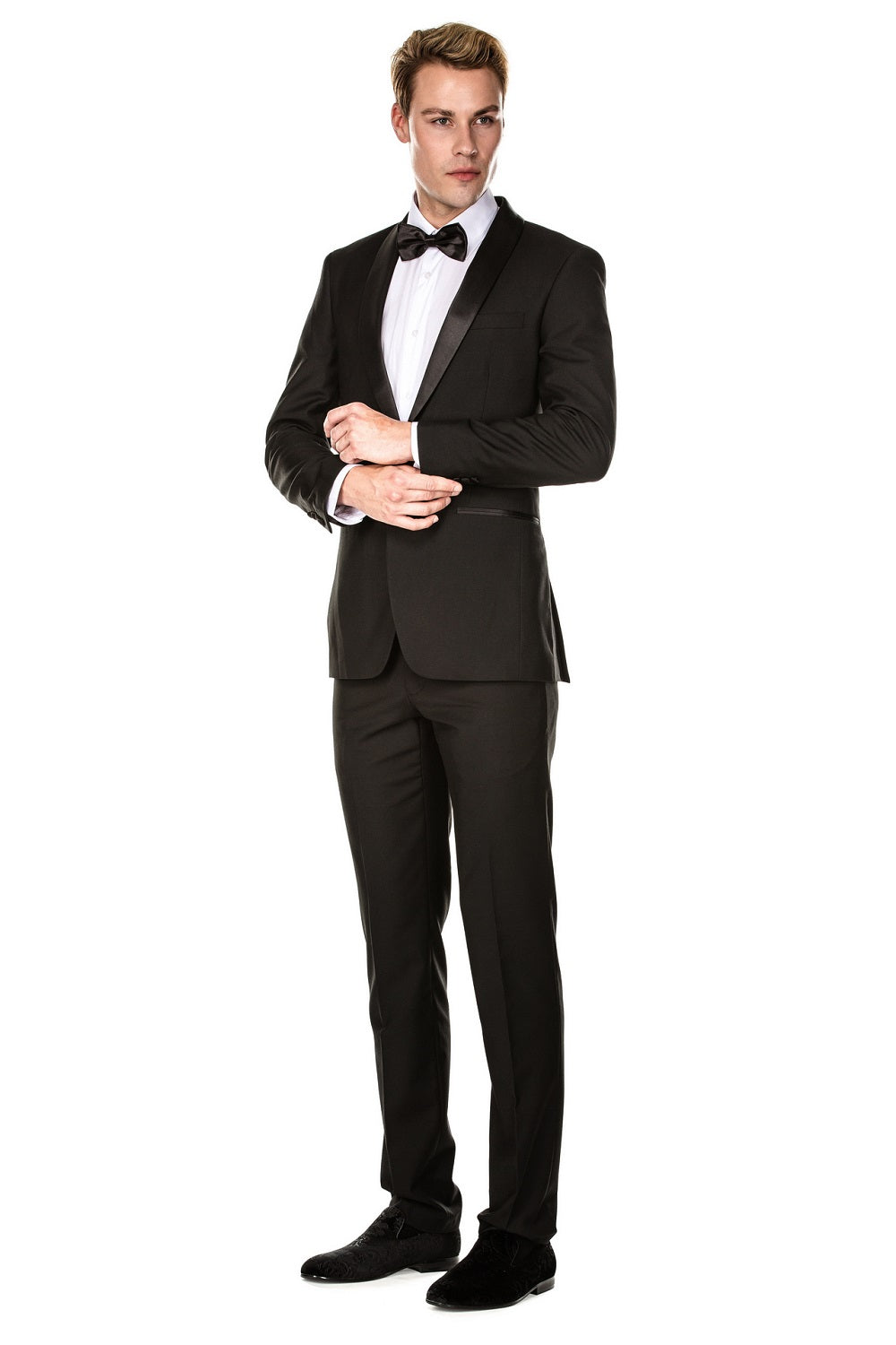 GV501 (SHAWL LAPEL TUXEDO) - BLACK