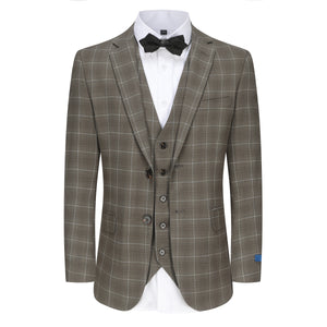 GV3835 (CHECKERED) - CHARCOAL
