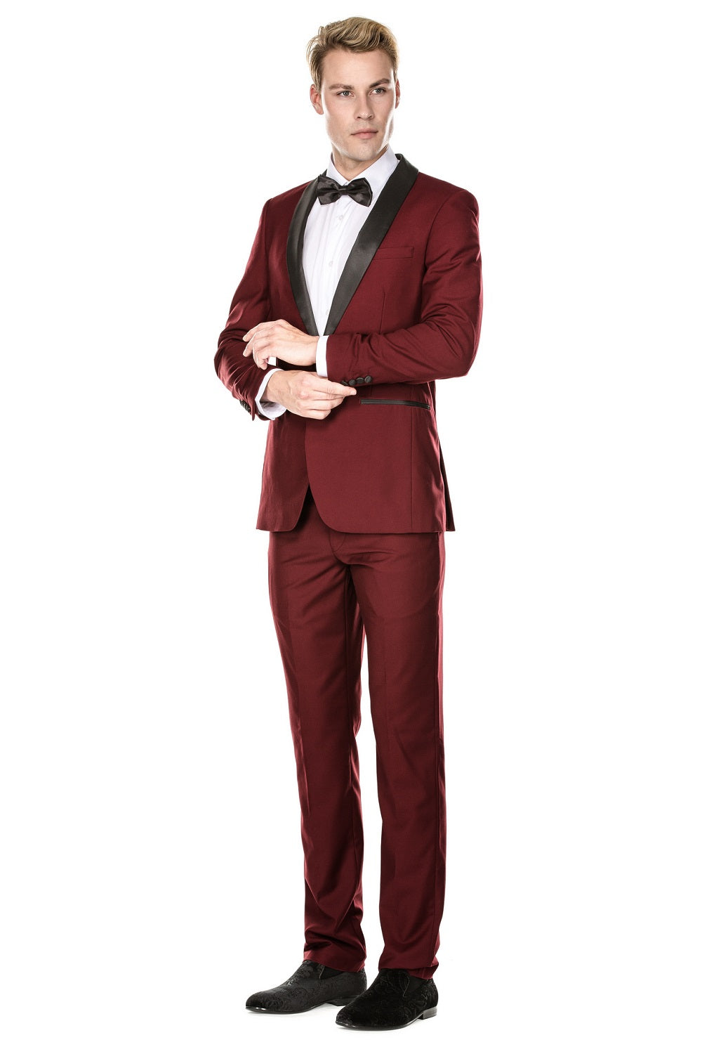 GV501 (SHAWL LAPEL TUXEDO) - LIGHT GREY