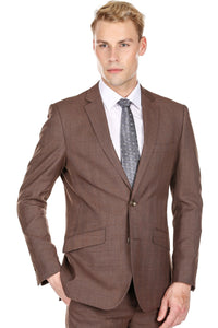 GV133 (GLEN CHECK) - CHARCOAL
