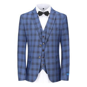 GV3475 (CHECKERED) - INDIGO