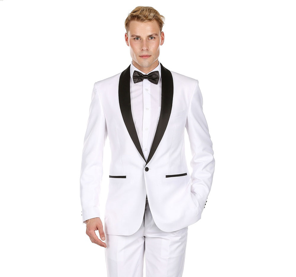 GV501 (SHAWL LAPEL TUXEDO) - LIGHT GREY